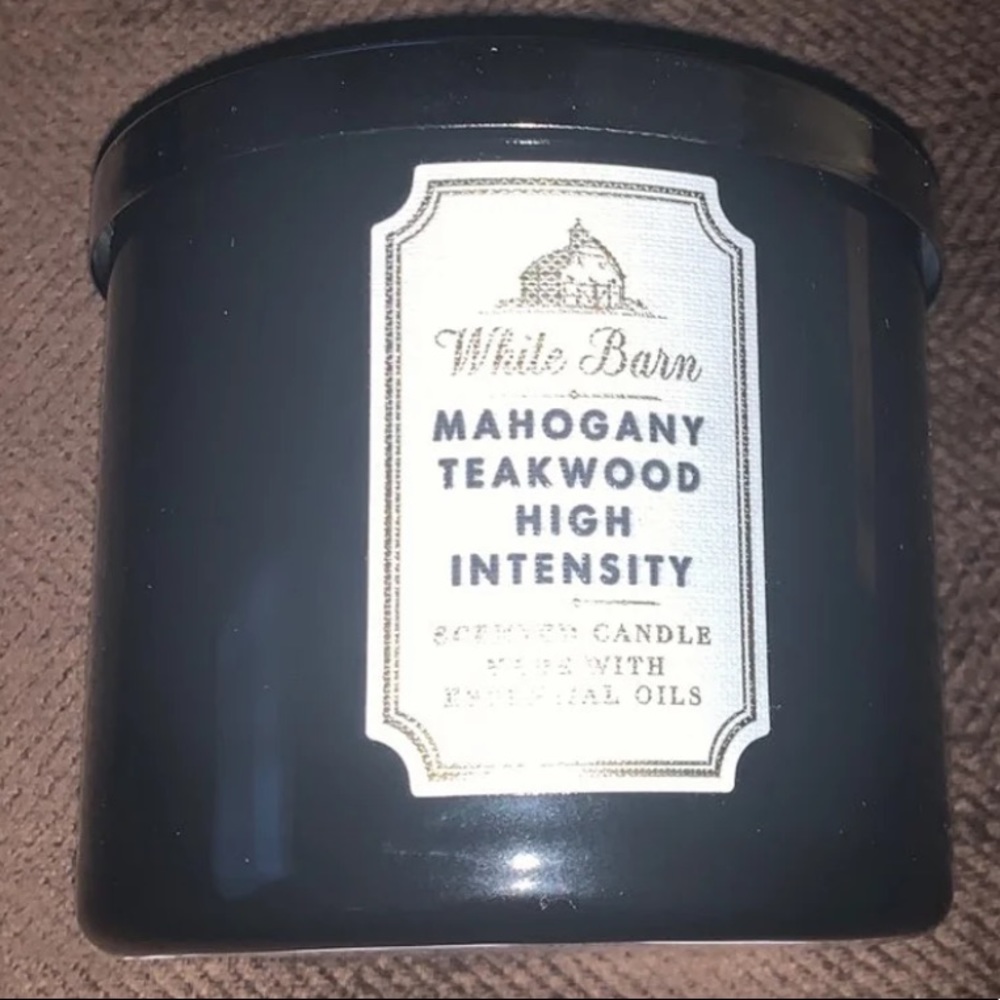 Mahogany Teakwood Bath and Body Works Candle